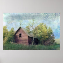 The Old Barn Print