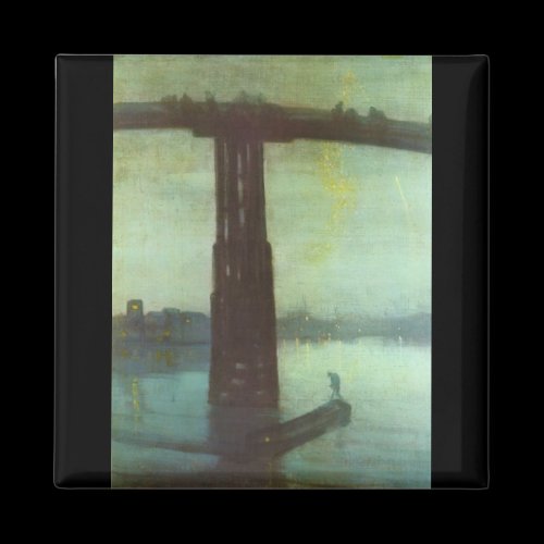 The old Battersea bridge by Whistler Magnets