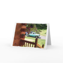 The Old Blue Pickup Truck cards by Bonnieclaire The Old Blue Pickup Truck cards