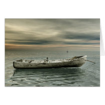 The Old Boat cards by woodengraphics The Old Boat cards
