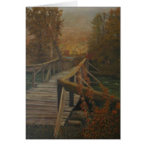 The Old Bridge cards by lucindaknowlton The Old Bridge cards