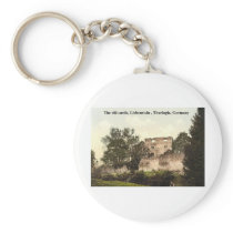 The old castle, Liebenstein  Thuringia, Germany Keychain
