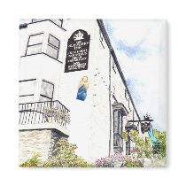 The Old Ferry Inn Magnet by picklelillysdad The Old Ferry Inn Magnet