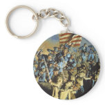 The Old Flag Never Touched the Ground Keychain