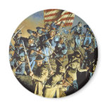 The Old Flag Never Touched the Ground Magnets