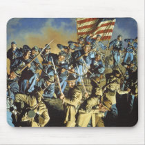 The Old Flag Never Touched the Ground Mousepads