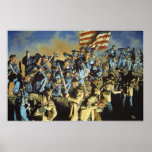 The Old Flag Never Touched the Ground Print