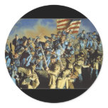 The Old Flag Never Touched the Ground Sticker