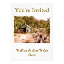 THE OLD GOLD MINE PERSONALISED ANNOUNCEMENT