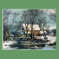 The Old Grist Mill Postcard postcards