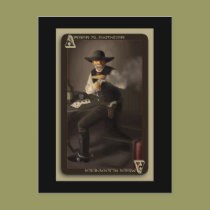 The Old Gunfighter Postcard