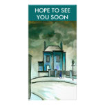 THE OLD HOUSE, HOPE TO SEE YOU SOON PHOTO CARD TEMPLATE
