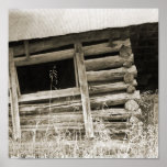 The Old Log Cabin posters