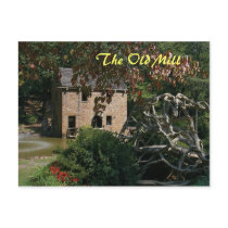 The Old Mill Postcard by kdpurdy The Old Mill Postcard