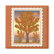 THE OLD OAK TREE magnets by KABSANNIE THE OLD OAK TREE magnets