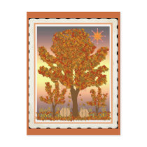 THE OLD OAK TREE postcards