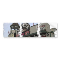The Old Orchard Beach Pier bumper stickers by eelkat The Old Orchard Beach Pier bumper stickers