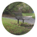 The Old Par Bench Sticker sticker