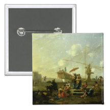 The Old Port of Genoa Pin