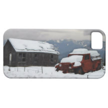 The Old Red Truck iPhone 5 Cover