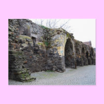 Die alte römische Stadt-Wand postkarten