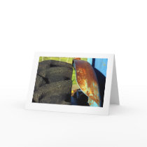 "The Old Tractor" cards