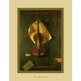 The Old Violin print