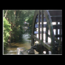 The old Water Mill Postcard postcards