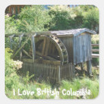 The Old Water Wheel Sticker