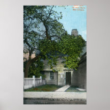 The Old Witch House, Main Entrance Print