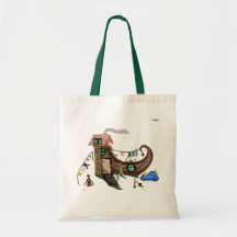 The Old Woman In The Shoe Bags