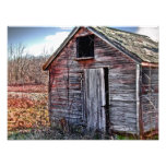 THE OLD WOODEN SHED PHOTOGRAPH