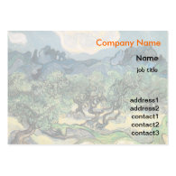 The Olive Trees, 1889, Vincent van Gogh Business Cards