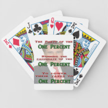 The One Percent Bicycle Poker Cards