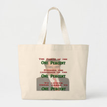 The One Percent Canvas Bags