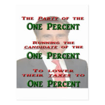 The One Percent Post Cards