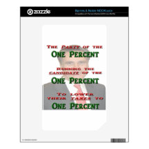 The One Percent Skins For NOOK Color