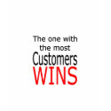 The one with the most customers wins t-shirts by businessnation The one with the most customers wins t-shirts