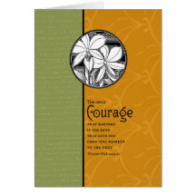 The Only Courage That Matters Greeting Card