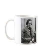 The Only Known Photograph of Frederic Chopin Coffee Mugs