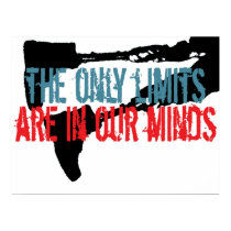 The only limits are in our minds posters