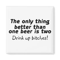 The Only Thing Better Than One Beer Is Two Magnets