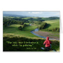 "The only time I feel alive" cards