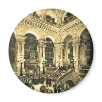 The Opera House, the inauguration of the opera, Pa Fridge Magnets