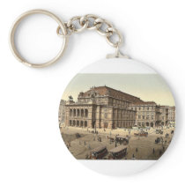 The Opera House, Vienna, Austro-Hungary magnificen Key Chains