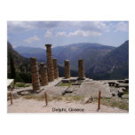 The "Oracle of Delphi" Post Card