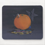 the orange mousepad