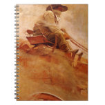 The Ore Wagon by NC Wyeth, Vintage American West Notebooks