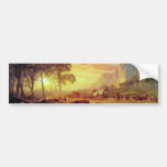 The Oregon Trail - Albert Bierstadt Bumper Sticker