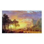 The Oregon Trail - Albert Bierstadt Business Card